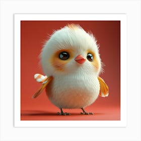 Cute Little Bird 5 Art Print