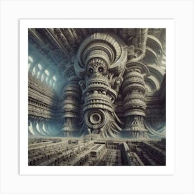 Futuristic Architecture 1 Art Print