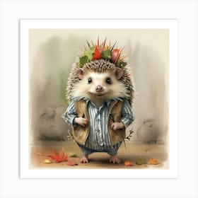 Hedgehog 39 Art Print