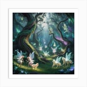 Fairy Forest Art Print