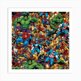 Marvel/DC Hybrids Multiverse Art Print