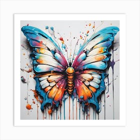 Colorful Butterfly 1 Art Print