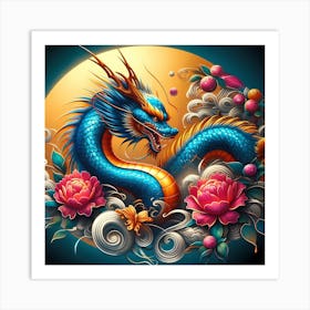 Chinese Dragon 4 Art Print