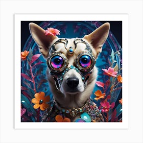 Dog Gaze Art Print