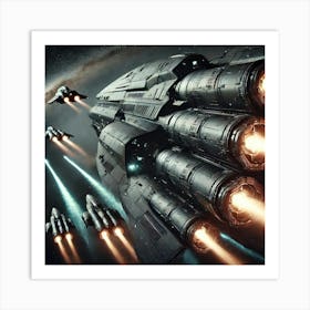 Eclipse Plasma Cannons Converted Art Print