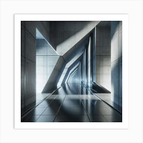 Futuristic Architecture 1 Art Print