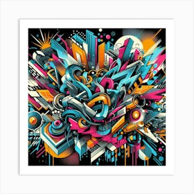 Graffiti Art 5 Art Print