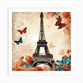 Paris Eiffel Tower 69 Art Print