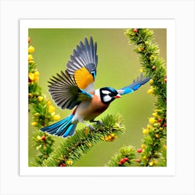 Bird In Flight 16 Art Print