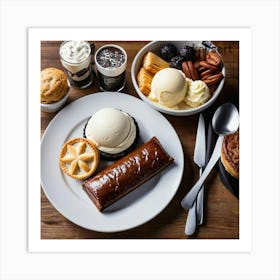 Desserts And Pastries 2 Art Print