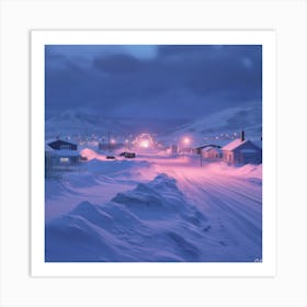 Evening In The Far North I Art Print