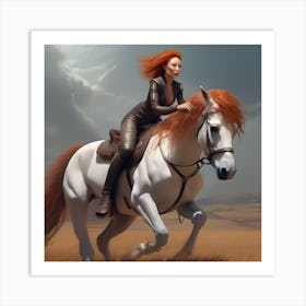 Equestrian Tori Art Print