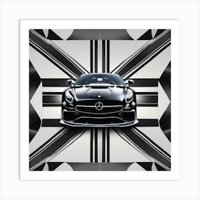 Mercedes Sls 3 Art Print