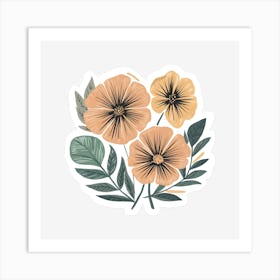 Flower Bouquet 1 Art Print