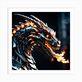 Fire and Metal Art Print