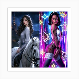 Disney Princesses 2 Art Print