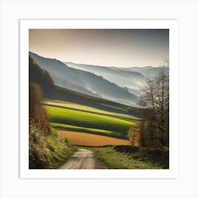 Country Road 40 Art Print