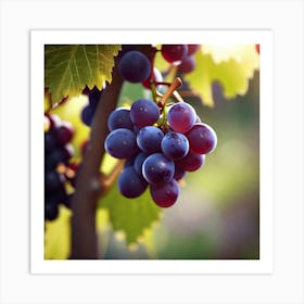 Grapes On The Vine 45 Art Print