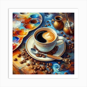 Cup of Coffee Art Print