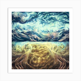 The Clouds Art Print