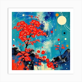 Cherry Blossoms 1 Art Print