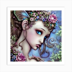 Adorable Fairy Art Print
