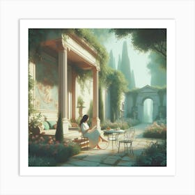 Garden Art Print