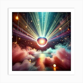 Space - Space Stock Videos & Royalty-Free Footage 2 Art Print