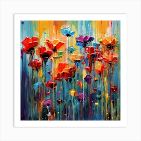 Poppies 40 Art Print