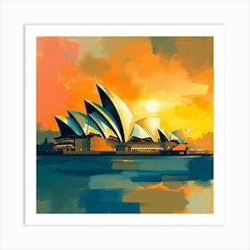 Sydney Opera House 3 Art Print