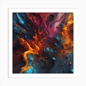 Abstract Abstract Painting Art Print