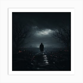 Dark Forest Art Print