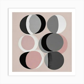 Abstract Circles 2 Art Print