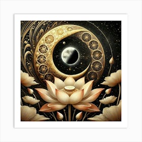 Lotus Flower 170 Art Print