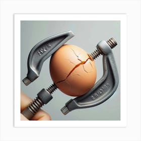 Broken Egg 1 Art Print