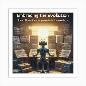 Embracing The Evolution Art Print