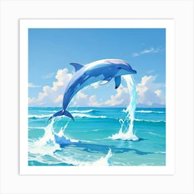 Dolphin 5 Art Print