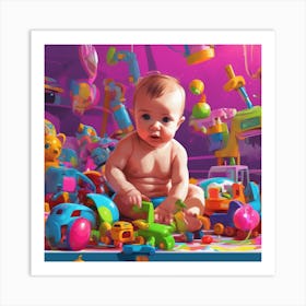 Toy Room Art Print