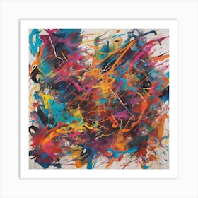 Abstract Painting 102 Art Print