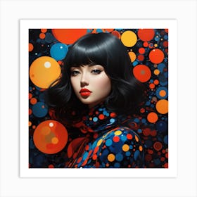 Asian Girl Art Print