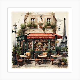 Old Paris By Csaba Fikker 4 Art Print