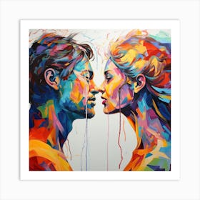 'Kiss' Art Print