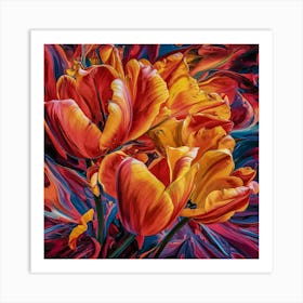 Tulips 2 Art Print