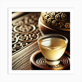 Sovereign Flame Rice Wine Art Print