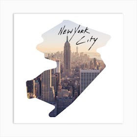 New York State lovers Art Print