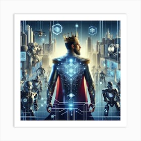 King Of The World Art Print