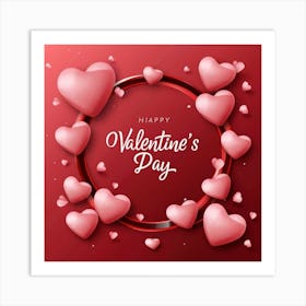 Happy Valentine's Day 14 Art Print