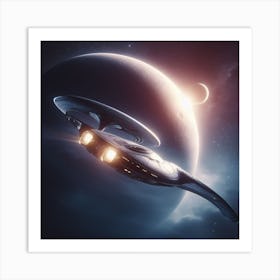 Spaceship 2 Art Print
