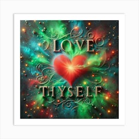 Love Thyself Art Print