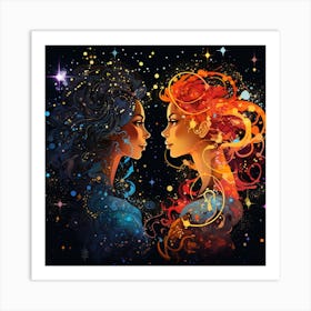 Venus And Scorpius Art Print